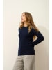 Just Cashmere Kasjmieren trui "Alice" donkerblauw