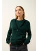Just Cashmere Kaschmir-Cardigan "Debbie" in Dunkelgrün