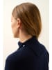 Just Cashmere Kasjmieren coltrui "Dundee" donkerblauw