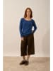 Just Cashmere Kasjmieren trui "Fiona" blauw