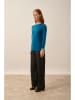 Just Cashmere Kaszmirowy sweter "Janice" w kolorze niebieskim