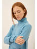 Just Cashmere Kasjmieren trui "June" lichtblauw
