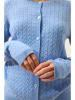 Just Cashmere Kaschmir-Cardigan "Laura" in Hellblau