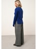 Just Cashmere Kasjmieren coltrui "Lexie" blauw