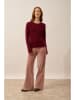 Just Cashmere Kasjmieren trui "Nadia" rood