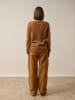 Just Cashmere Kaschmir-Pullover "Nora" in Hellbraun