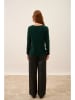 Just Cashmere Kaschmir-Cardigan "Norma" in Dunkelgrün