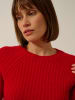 Just Cashmere Kasjmieren trui "Pucallpa" rood