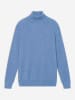 Just Cashmere Kasjmieren coltrui "Connor" lichtblauw