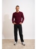 Just Cashmere Kasjmieren trui "Gabin" bordeaux
