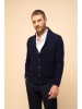Just Cashmere Kaszmirowy kardigan "Garma" w kolorze granatowym