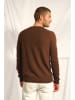 Just Cashmere Kaschmir-Pullover "Guzman" in Hellbraun