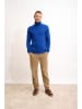 Just Cashmere Kaschmir-Rollkragenpullover "Sacha" in Blau