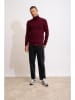 Just Cashmere Kaschmir-Rollkragenpullover "Sacha" in Bordeuax