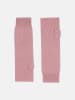 Perfect Cashmere Kaschmir-Armstulpen "Zoe" in Rosa