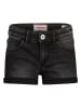 Vingino Jeans-Shorts in Schwarz