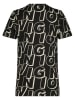 Vingino Shirt "Logo" in Schwarz