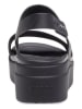 Crocs Keilsandaletten "Brooklyn" in Schwarz