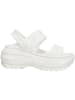 Crocs Keilsandaletten "Mega Crush" in Weiß
