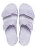 Crocs Klapki "Brooklyn Buckle" w kolorze fioletowym