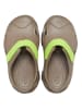 Crocs Slipper "Terrain Fisherman" in Khaki/ Limette