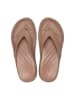 Crocs Japonki "Getaway Flip" w kolorze jasnobrązowym