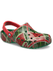 Crocs Chodaki "Baya Holiday" w kolorze zielono-czerwonym