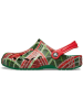 Crocs Chodaki "Baya Holiday" w kolorze zielono-czerwonym