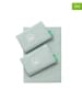 Benetton 4-delige set: bedlaken en kussenslopen mintgroen