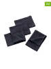Benetton 4er-Set: Servietten in Schwarz - (L)40 x (B)40 cm