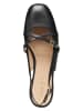 Geox Leder-Slingballerinas "Dhyalma" in Schwarz