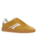 Geox Leder-Sneakers "Meleda" in Ocker