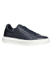 Geox Leder-Sneakers "Deiven" in Dunkelblau