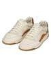 Geox Leren sneakers "Sedral Court" crème/lichtbruin