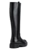 Geox Leder-Stiefel "Iridea" in Schwarz