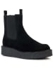 Geox Leren chelseaboots "Elidea" zwart