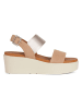 Geox Leder-Sandaletten "Xand" in Beige