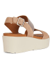 Geox Leder-Sandaletten "Xand" in Beige