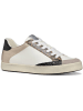 Geox Sneakers "Blomiee" wit/zwart/goudkleurig