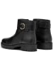 Geox Leder-Ankle-Boots "Hoara" in Schwarz