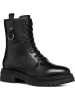 Geox Leren boots "Iridea" zwart