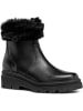 Geox Leder-Boots "Felleny" in Schwarz