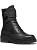 Geox Leder-Boots "Felleny" in Schwarz