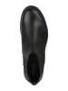 Geox Leder-Chelsea-Boots "Rhadalf" in Schwarz