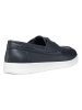 Geox Leren mocassins donkerblauw