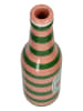 Kersten Vase ''Lemonade'' in Apricot/ Grün - (H)24 x Ø 6,5 cm