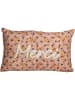 Kersten Kissen ''Merci'' in Apricot - (L)30 x (B)50 cm