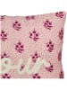 Kersten Kissen ''L' Amour'' in Rosa - (L)30 x (B)50 cm