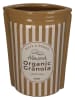 Kersten Vaas "Granola" lichtbruin - (B)16 x (H)22,5 x (D)9 cm