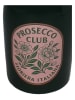 Kersten Vase ''Prosecco'' in Schwarz/ Rosa - (H)32 cm - Ø 9,8 cm